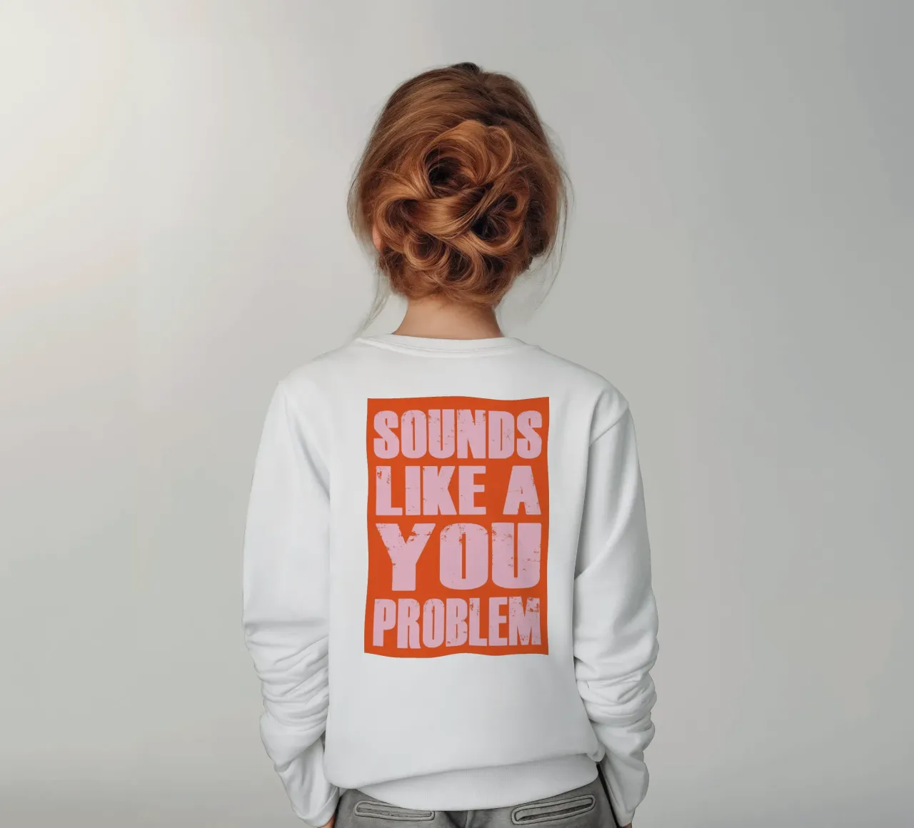 Sembra un problema tuo felpa bambino da syabiqo