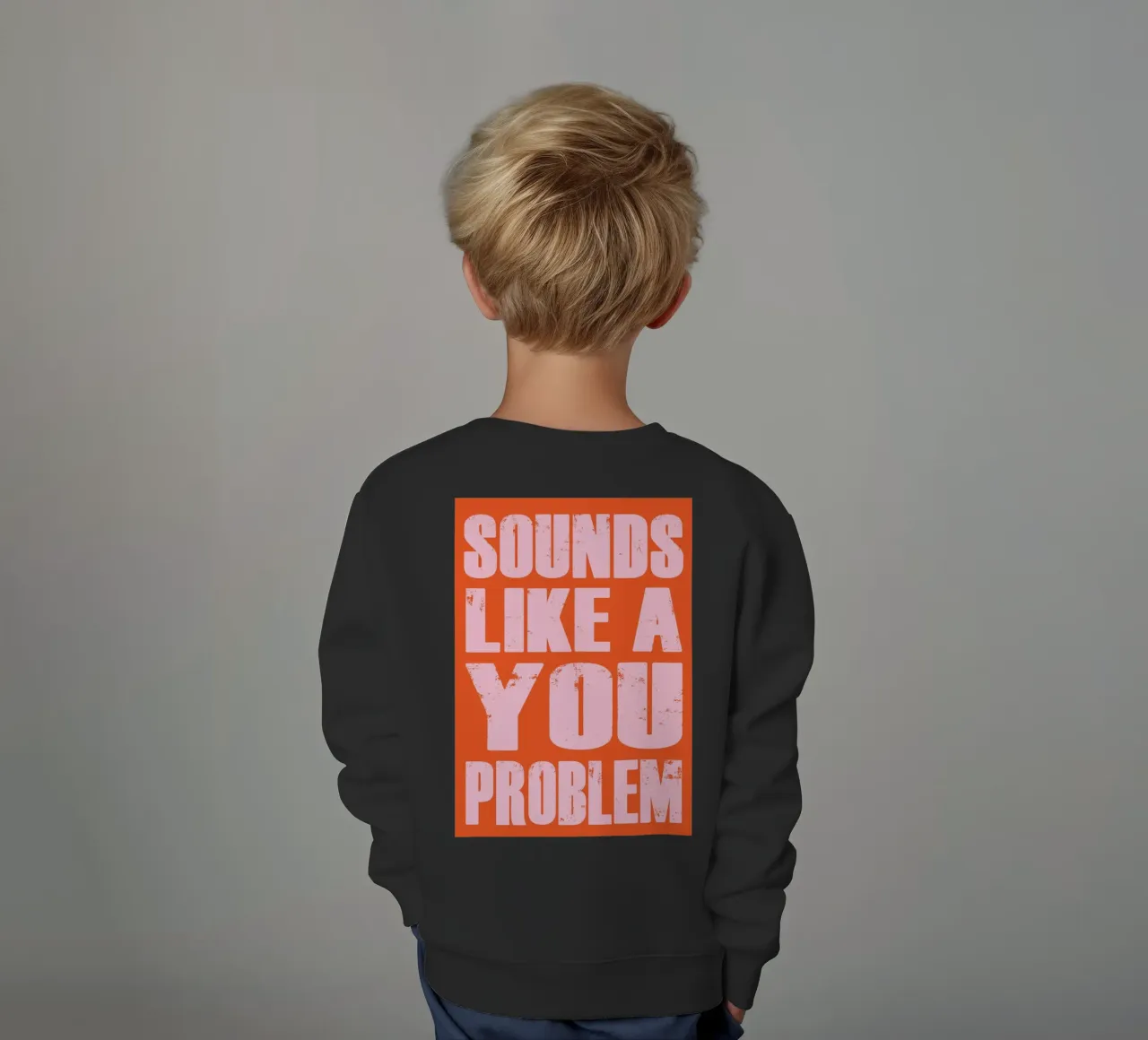 Sembra un problema tuo felpa bambino da syabiqo