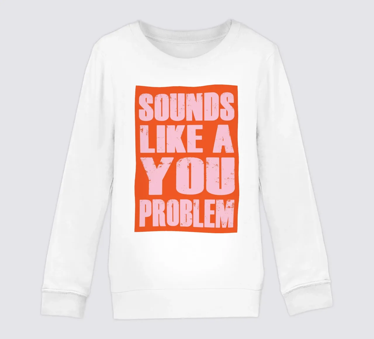 Sembra un problema tuo felpa bambino da syabiqo