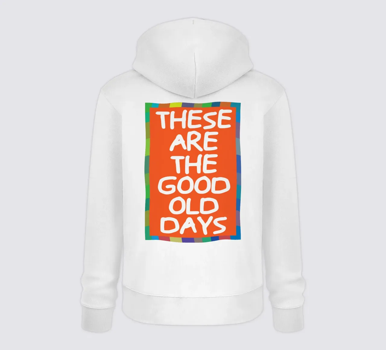 Questi sono i bei tempi andati felpa con cappuccio da syabiqo