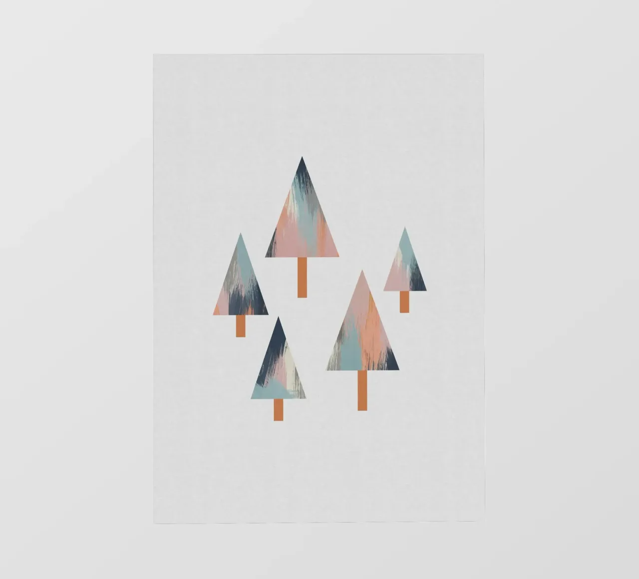 Pastel Trees photo wallpaper by Orara Studio