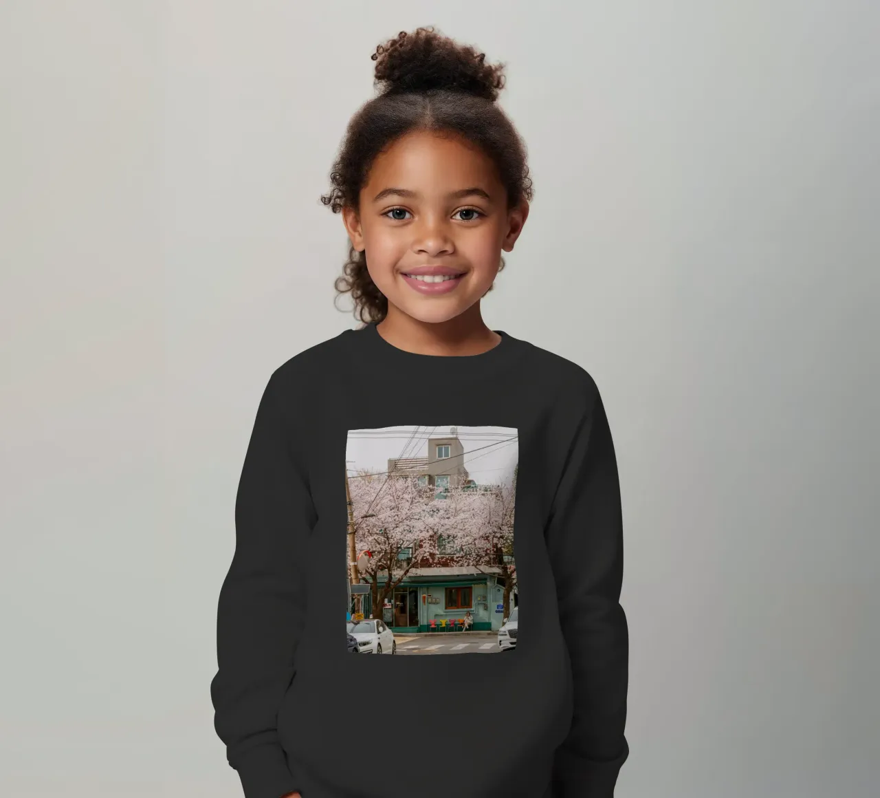 Il Cherry Blossom Café di Seul, Corea del Sud felpa bambino da mbgraphx2