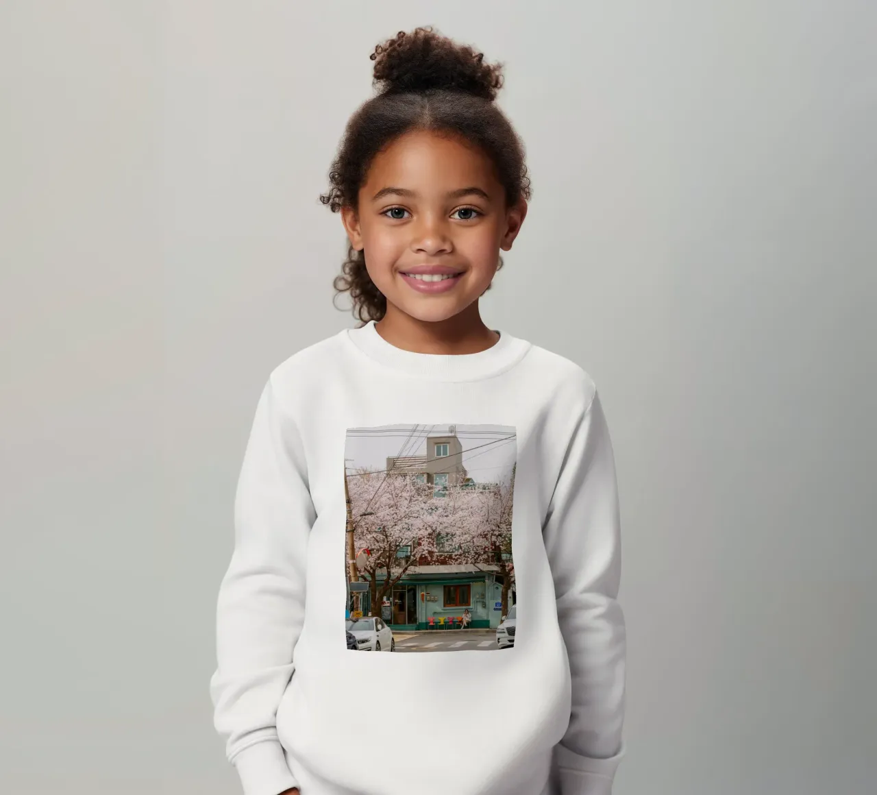 Il Cherry Blossom Café di Seul, Corea del Sud felpa bambino da mbgraphx2