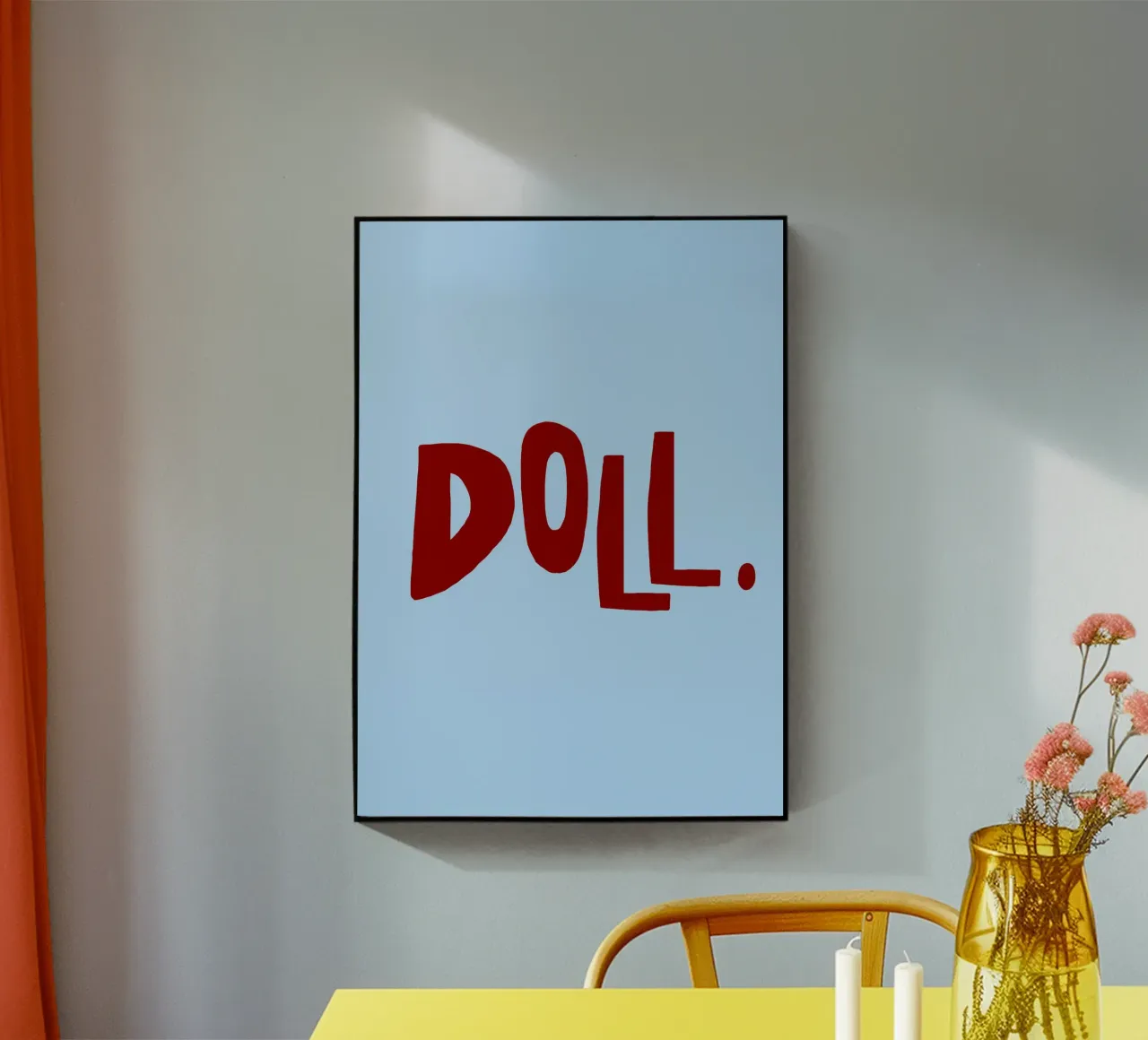 DOLL. plexiglass da Strichpoesie