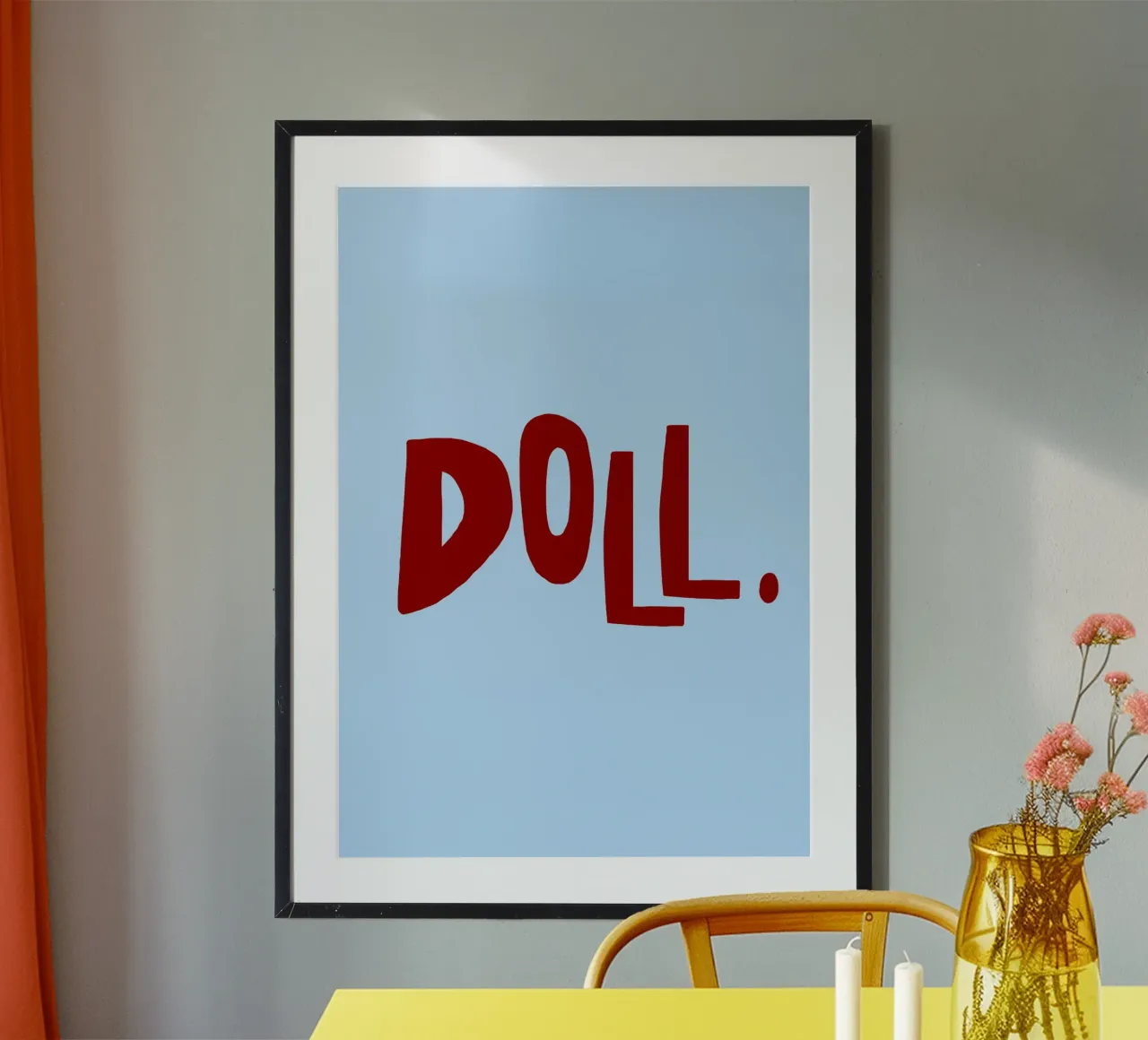 DOLL. poster da Strichpoesie