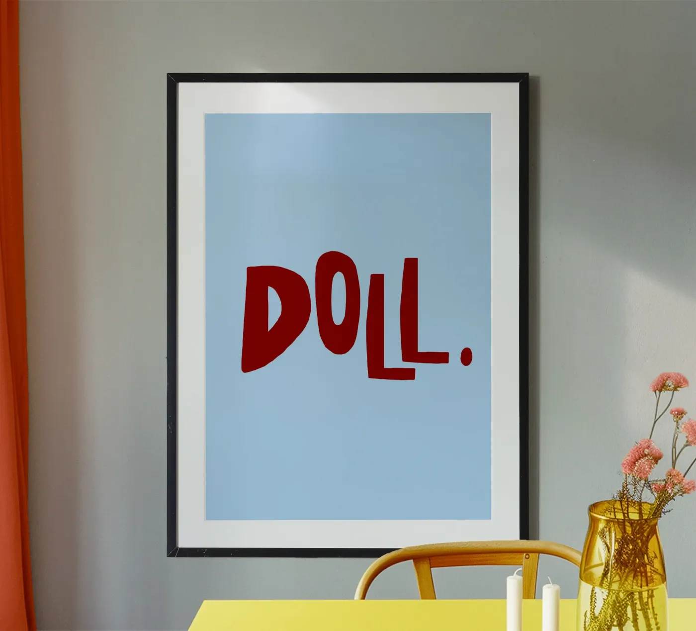 DOLL. poster by Strichpoesie