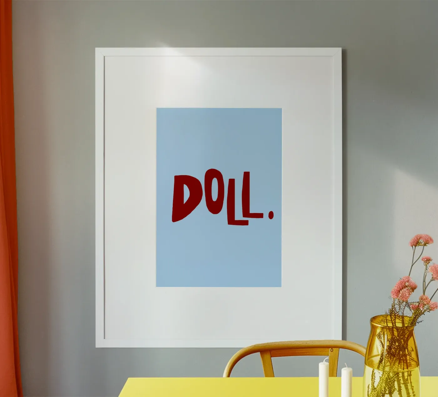 DOLL. poster by Strichpoesie