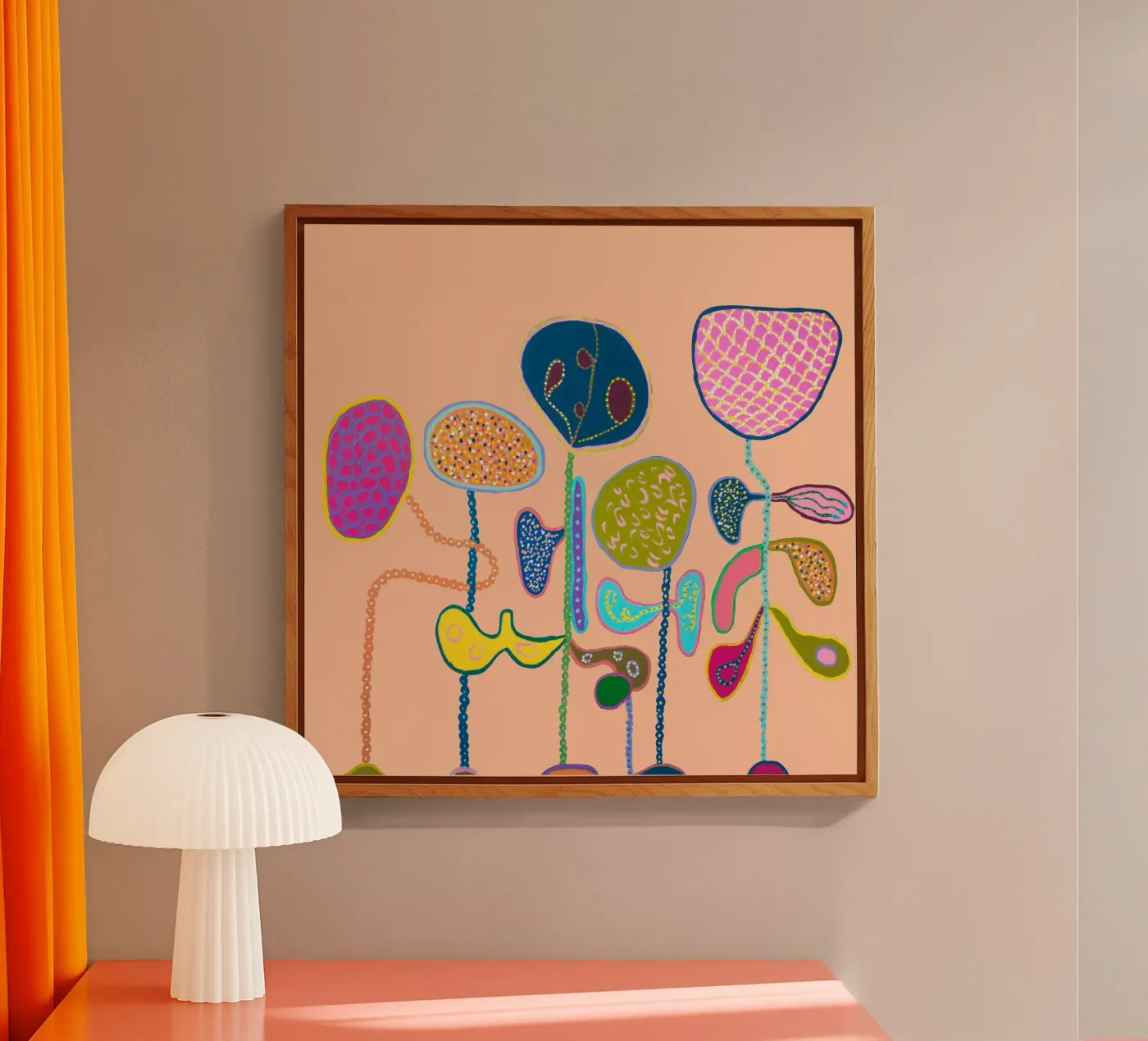 Bliss-Peach plexiglass da Helen Joynson