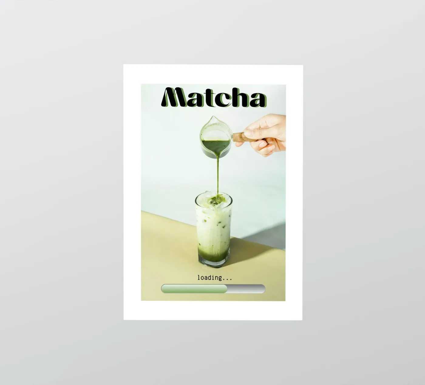 Matcha loading... sticker van Cancel Simplicity