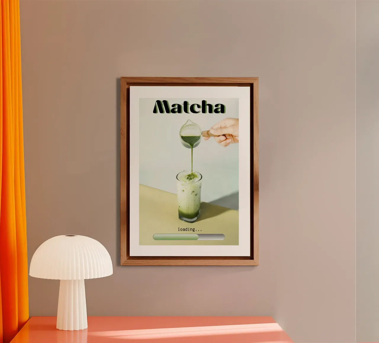 Matcha loading... alluminio dibond da Cancel Simplicity