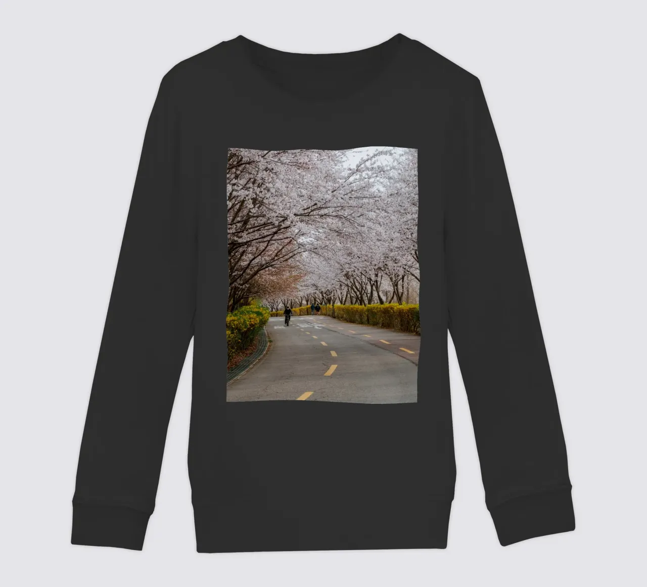 Fiori di ciliegio al Parco Haneul di Seul, Corea del Sud felpa bambino da mbgraphx2