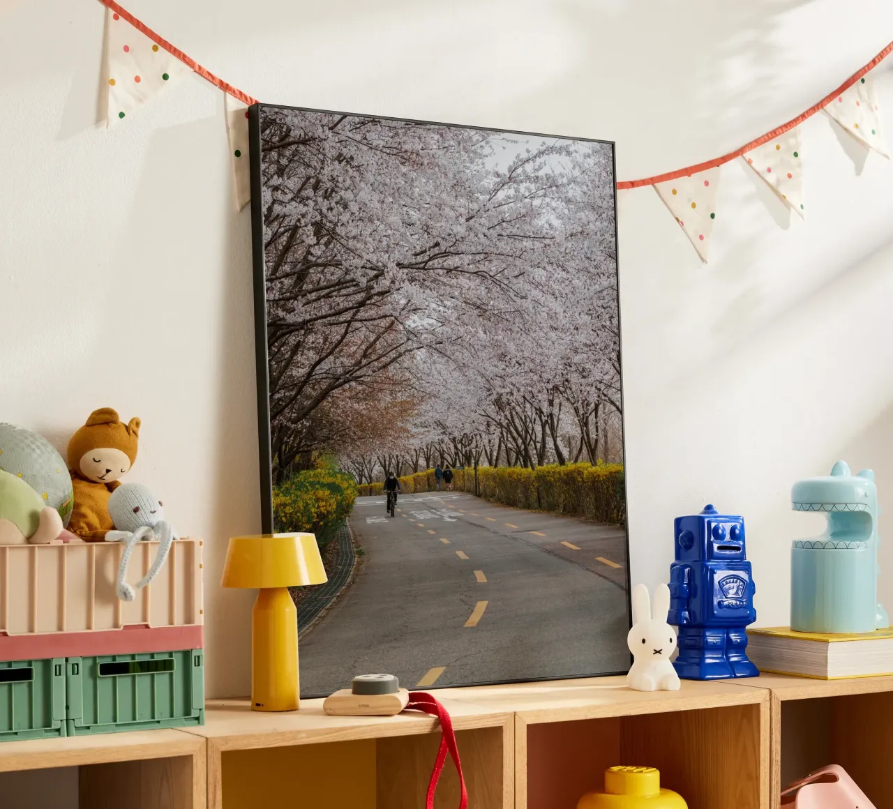 Fiori di ciliegio al Parco Haneul di Seul, Corea del Sud alluminio dibond da mbgraphx2