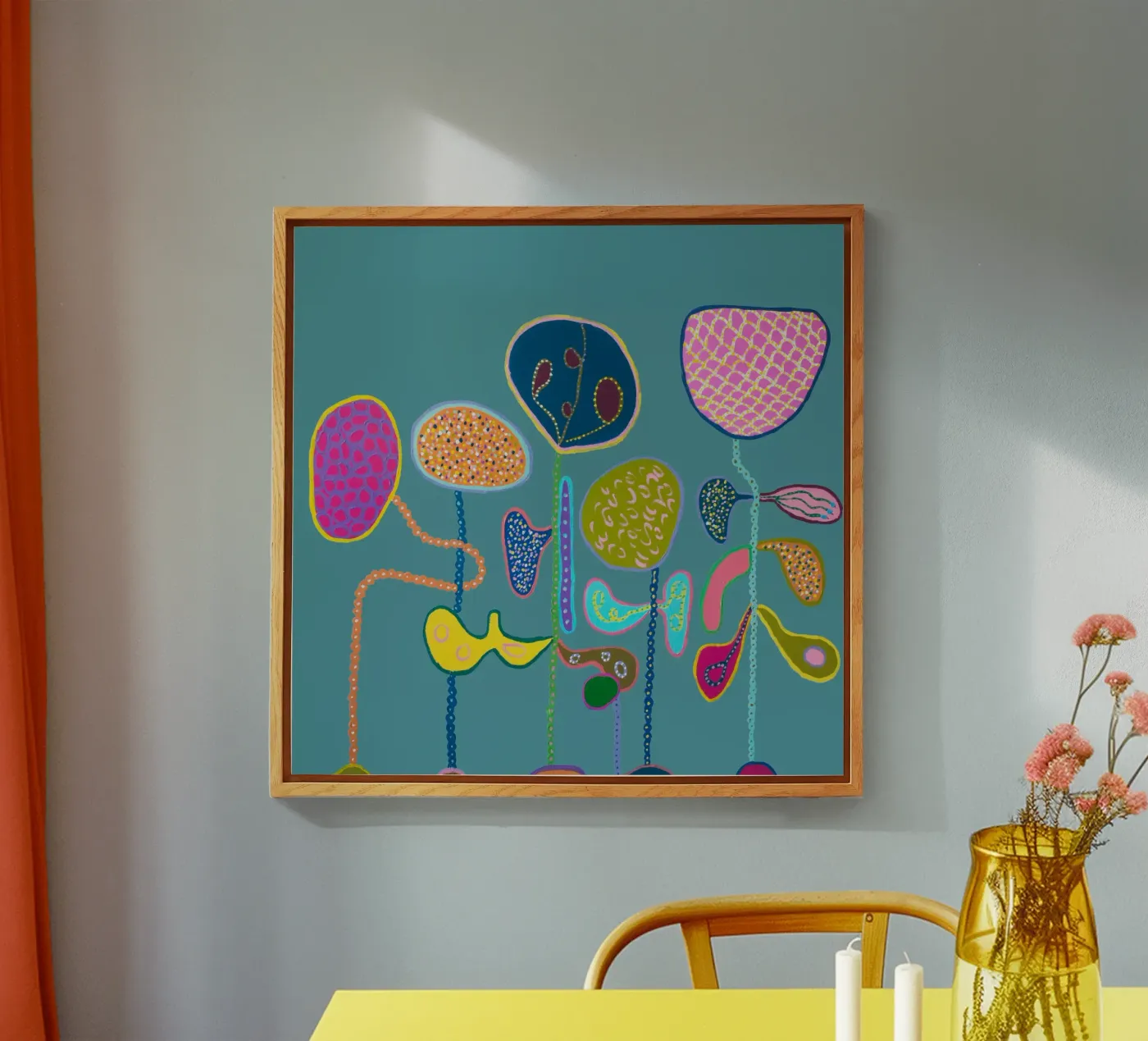 Bliss-Blue plexiglas de Helen Joynson