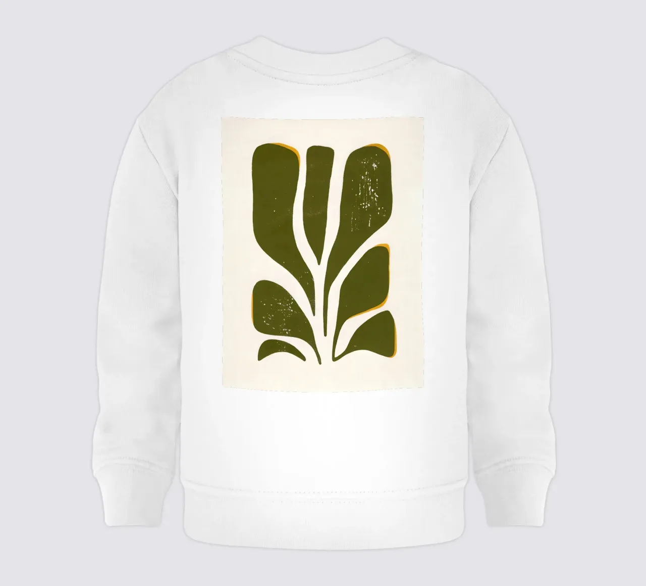 Olive Form - Poster botanico minimale felpa neonato da Kunst und Kontrast