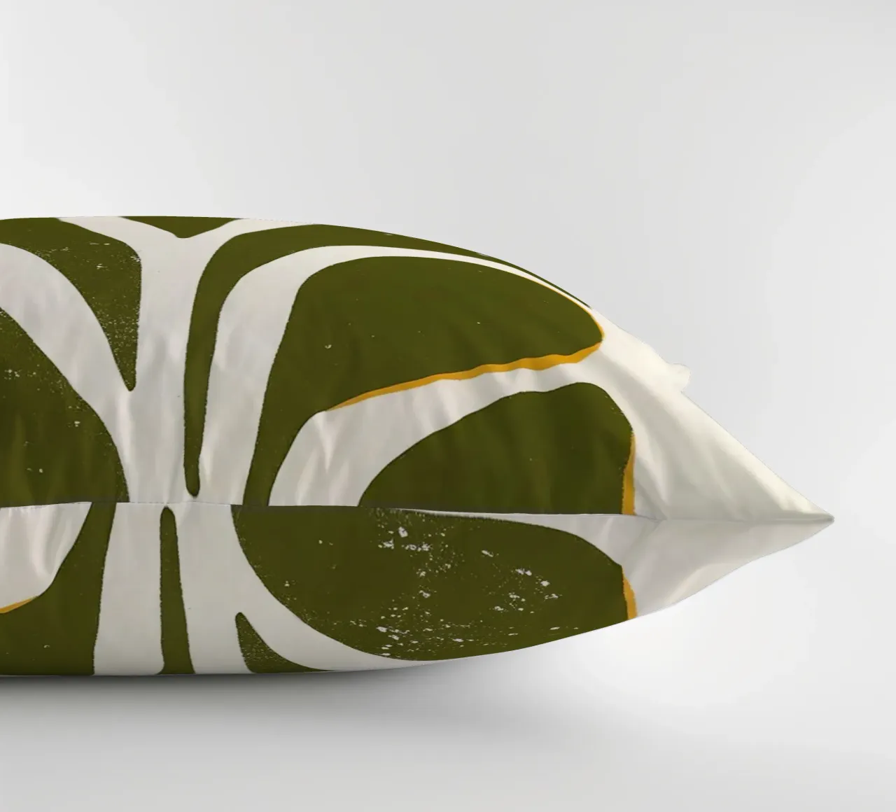 Olive Form - Poster botanico minimale cuscino da Kunst und Kontrast