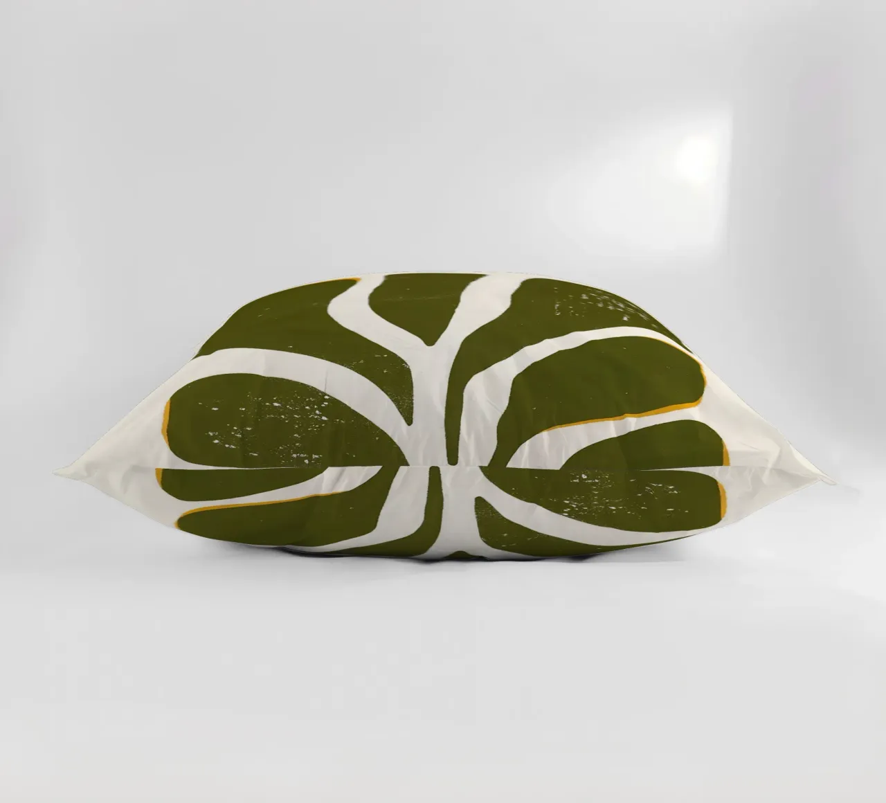 Olive Form - Poster botanico minimale cuscino da Kunst und Kontrast