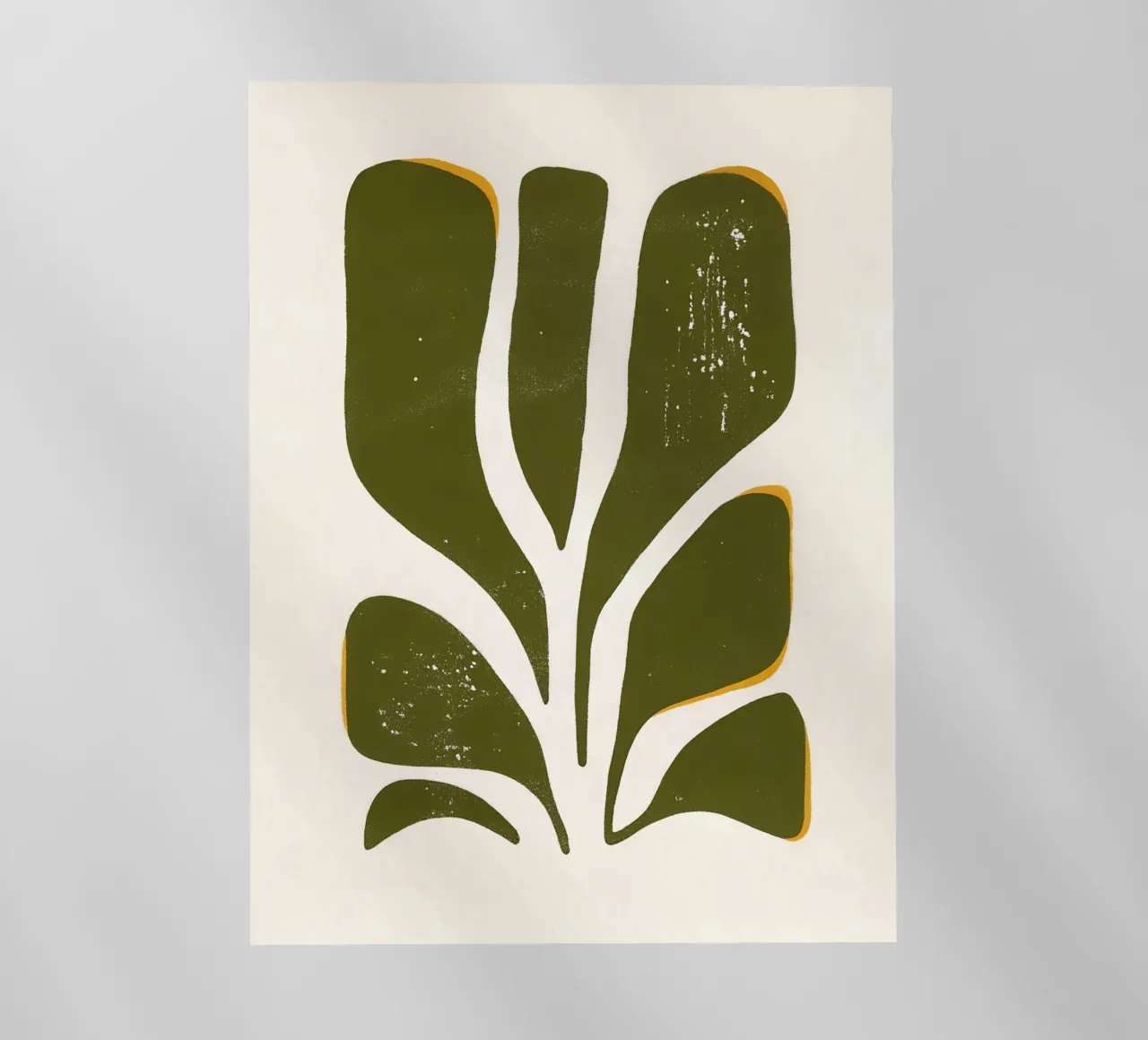 Olive Form - Poster botanico minimale pellicola backlit da Kunst und Kontrast