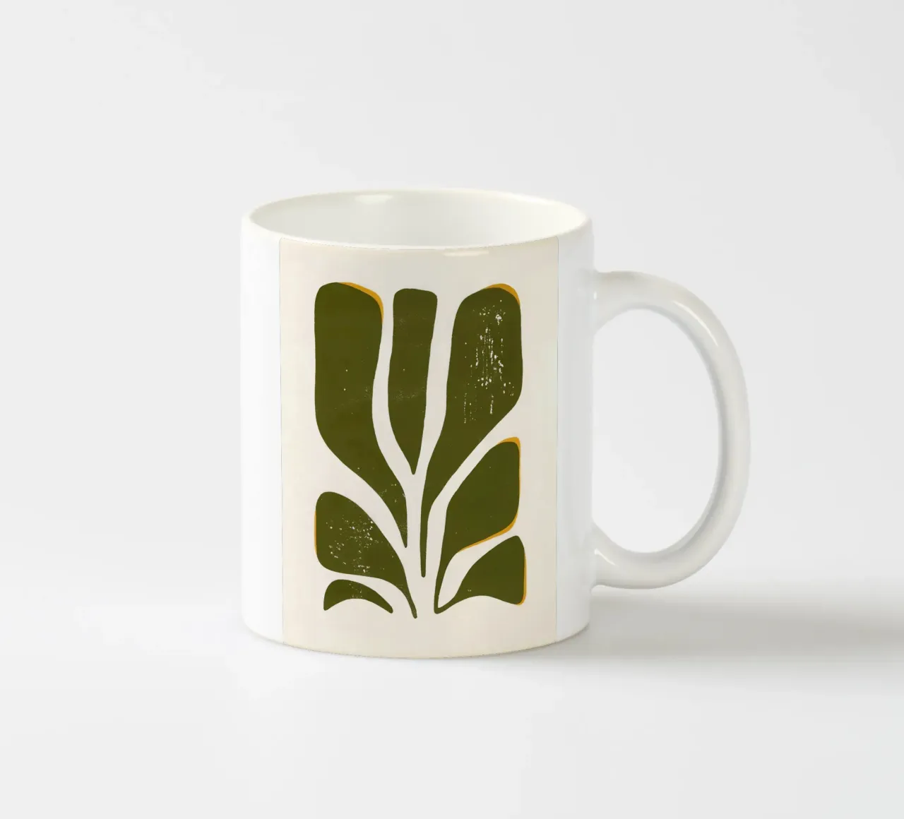 Olive Form - Poster botanico minimale tazza in ceramica da Kunst und Kontrast