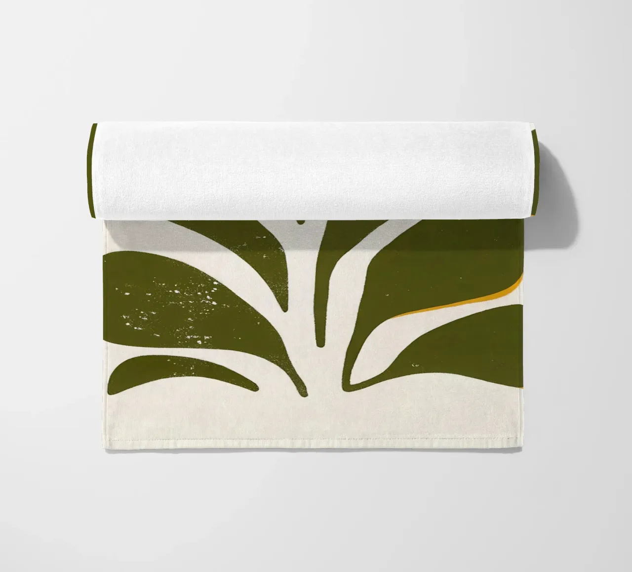 Olive Form - Poster botanico minimale telo mare da Kunst und Kontrast