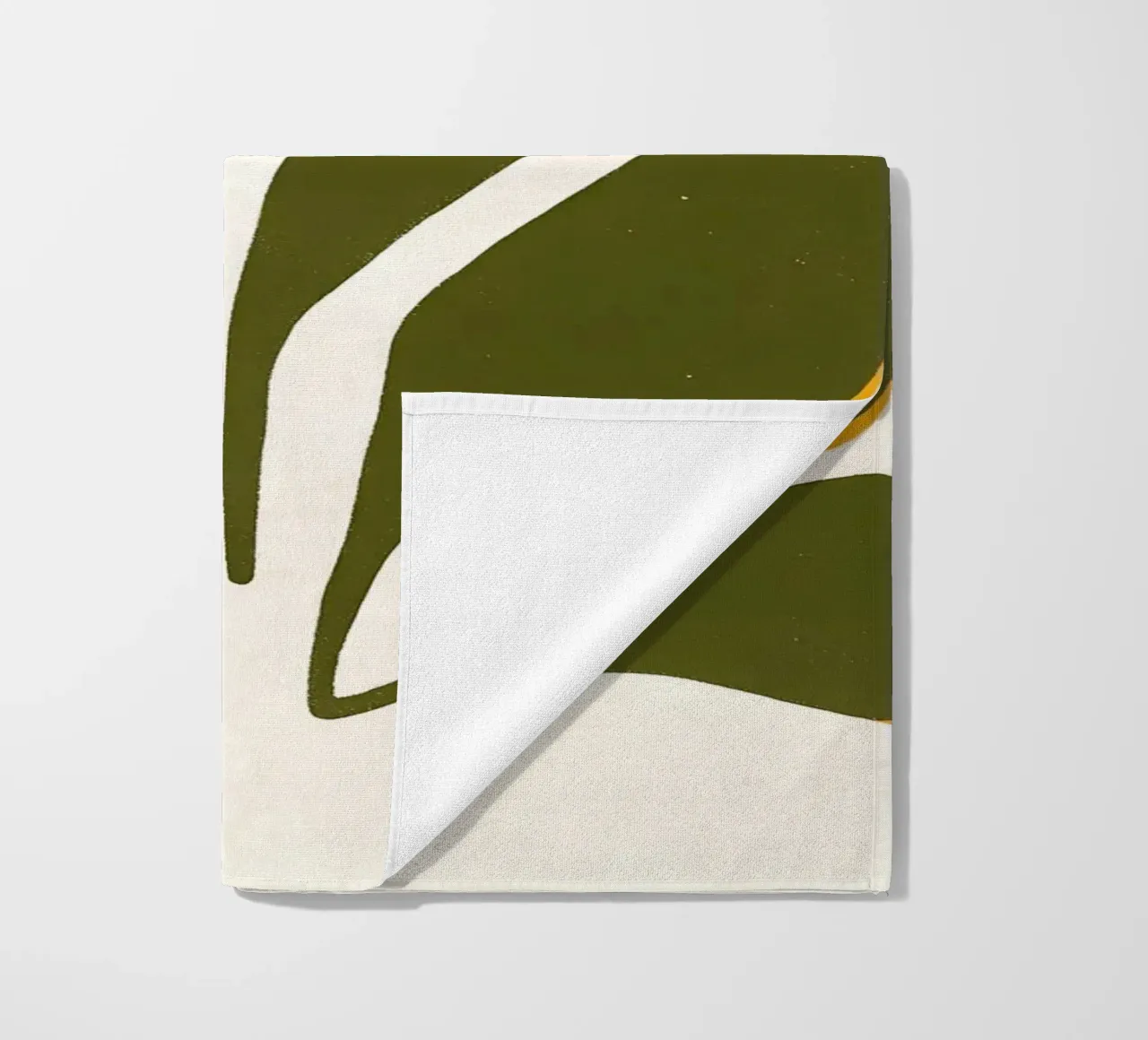 Olive Form - Poster botanico minimale telo mare da Kunst und Kontrast