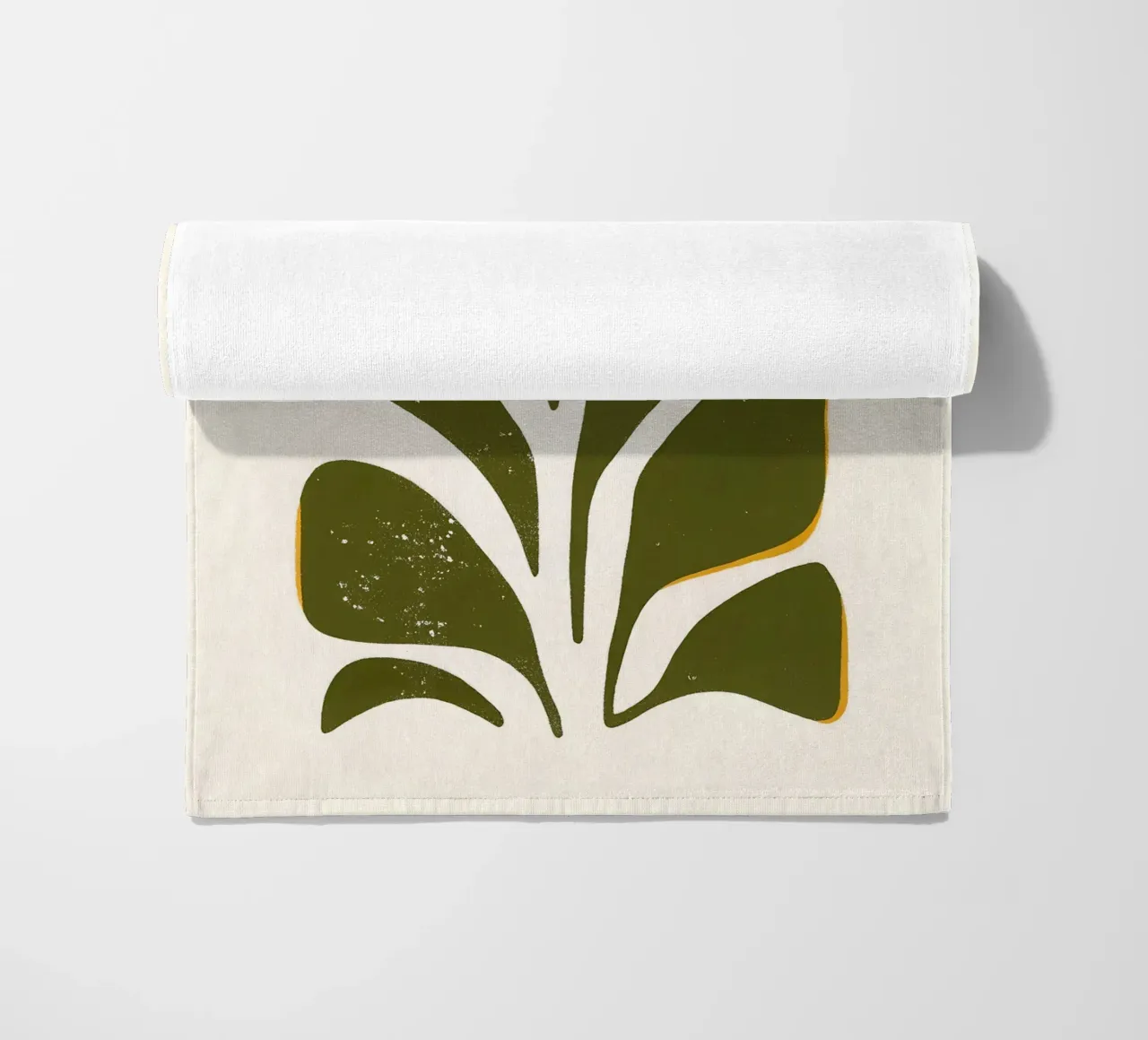 Olive Form - Poster botanico minimale telo mare da Kunst und Kontrast