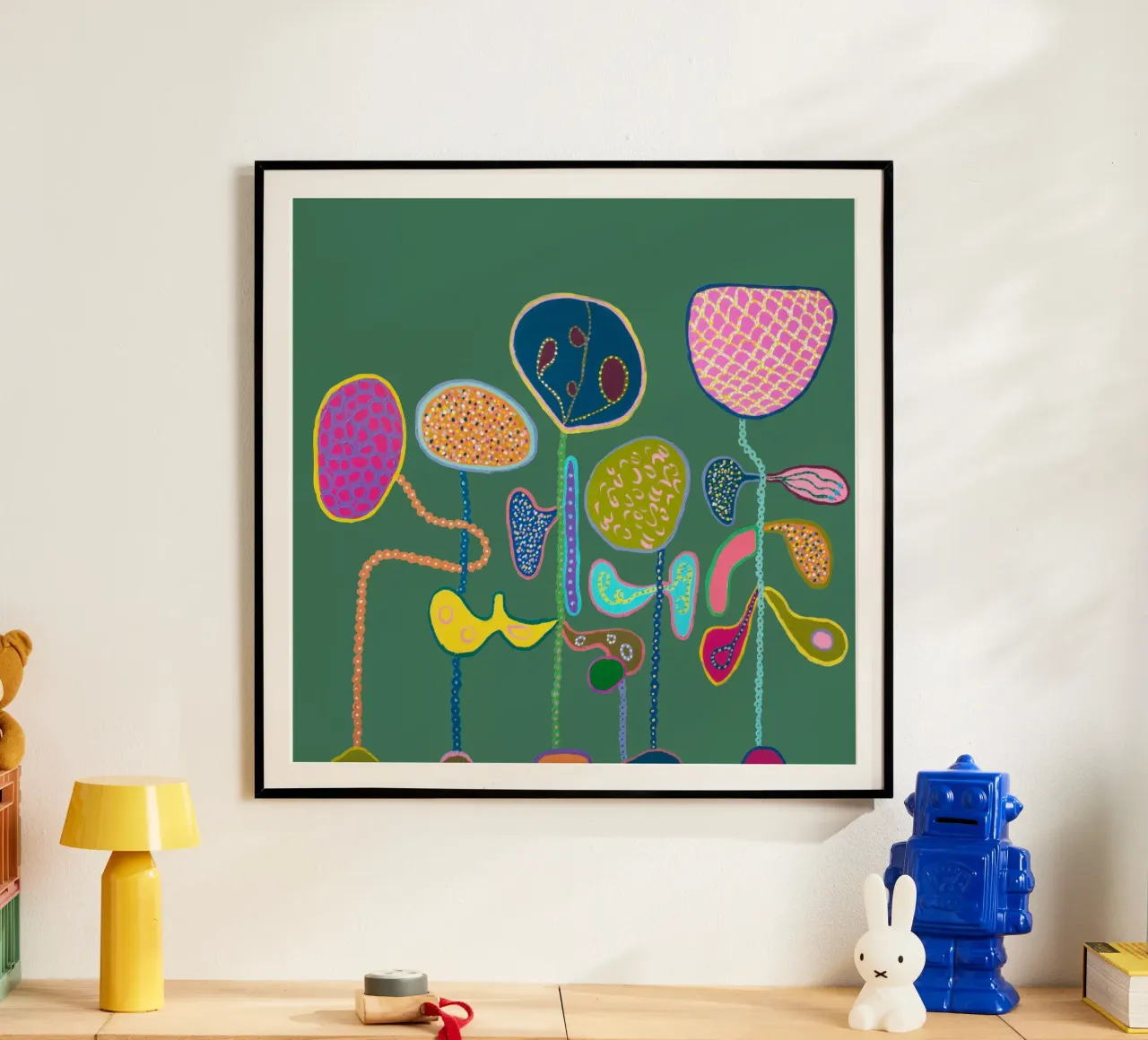Bliss-Verde scuro poster da Helen Joynson