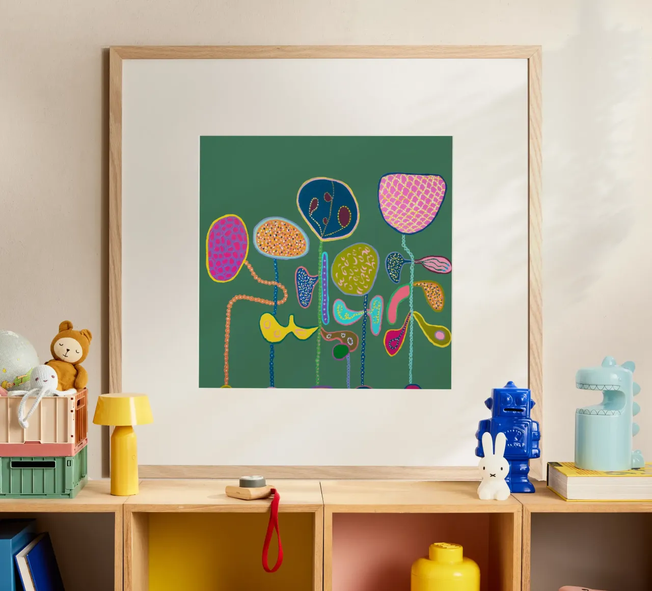 Bliss-Verde scuro poster da Helen Joynson