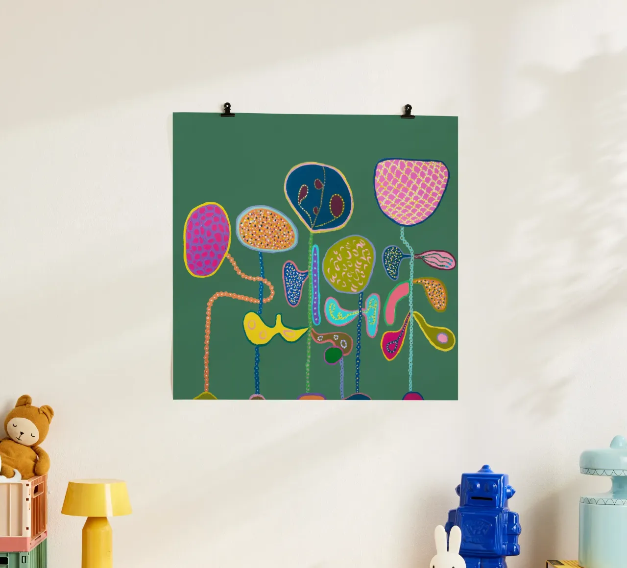 Bliss-Verde scuro poster da Helen Joynson