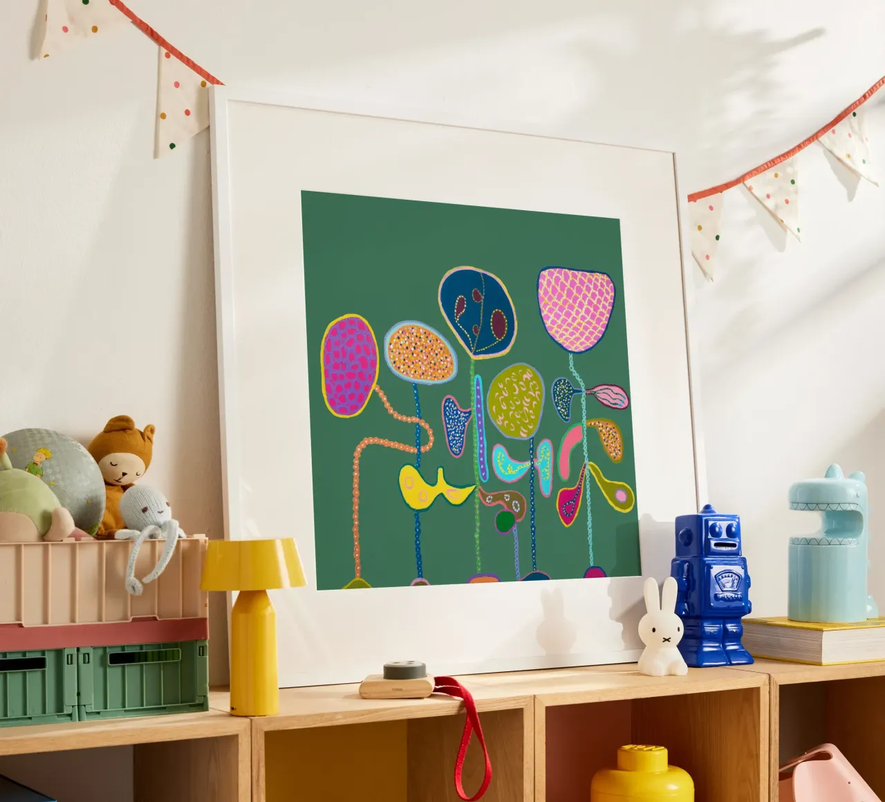 Bliss-Verde scuro poster da Helen Joynson