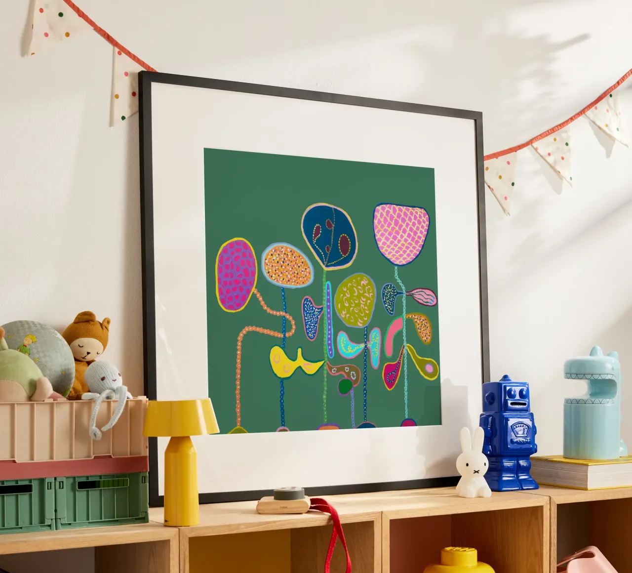 Bliss-Verde scuro poster da Helen Joynson