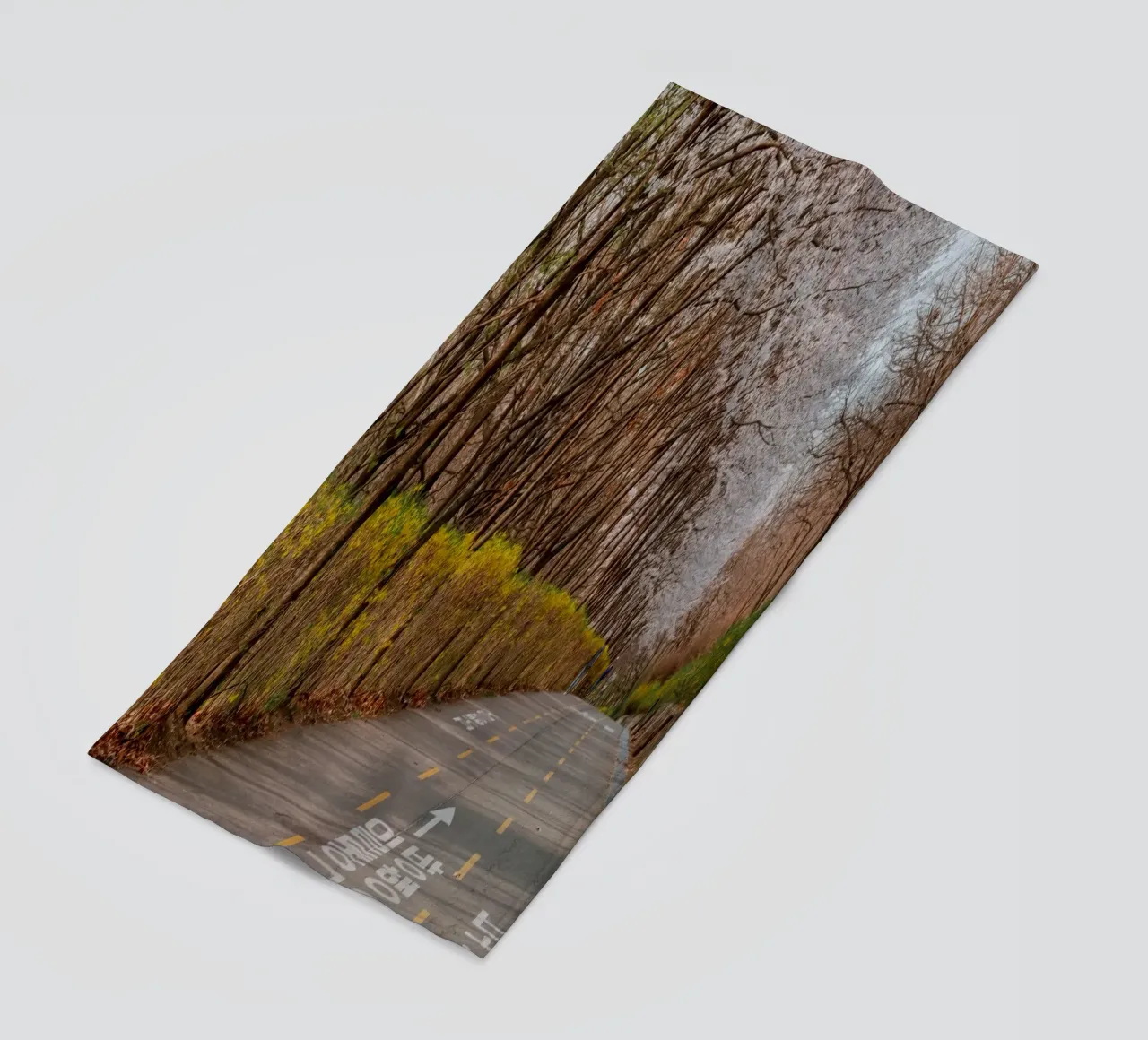 I ciliegi in fiore del Parco Haneul a Seul, Corea del Sud telo mare da mbgraphx2