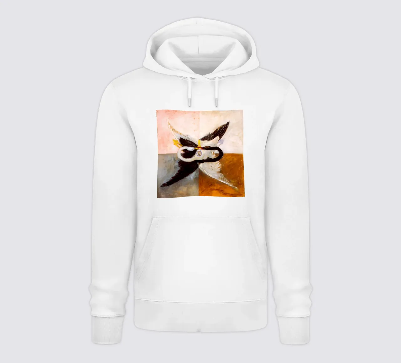 Hilma af Klint - Il cigno, n. 24, Gruppo IX-SUW, 1915 felpa con cappuccio da William Store