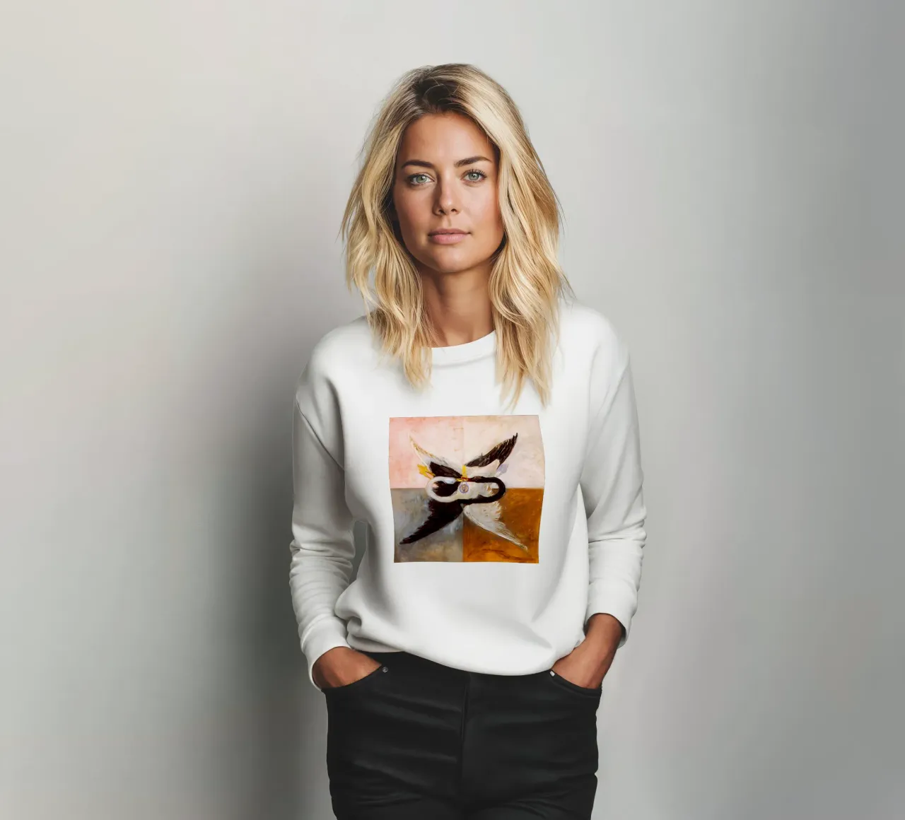 Hilma af Klint - De Zwaan, nr. 24, Groep IX-SUW, 1915 sweatshirt van William Store