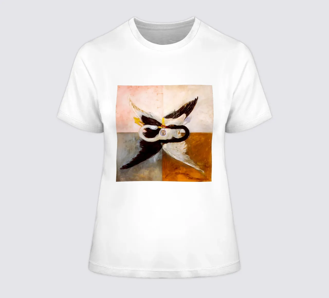 Hilma af Klint - El Cisne, nº 24, Grupo IX-SUW, 1915 camiseta de mujer de William Store