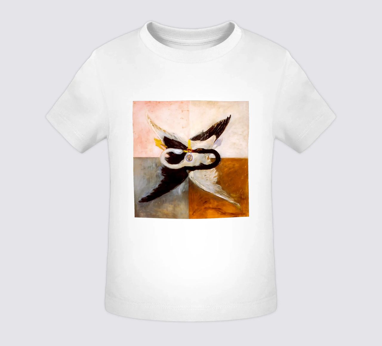 Hilma af Klint - Le Cygne, n° 24, Groupe IX-SUW, 1915 t-shirt pour bébé de William Store