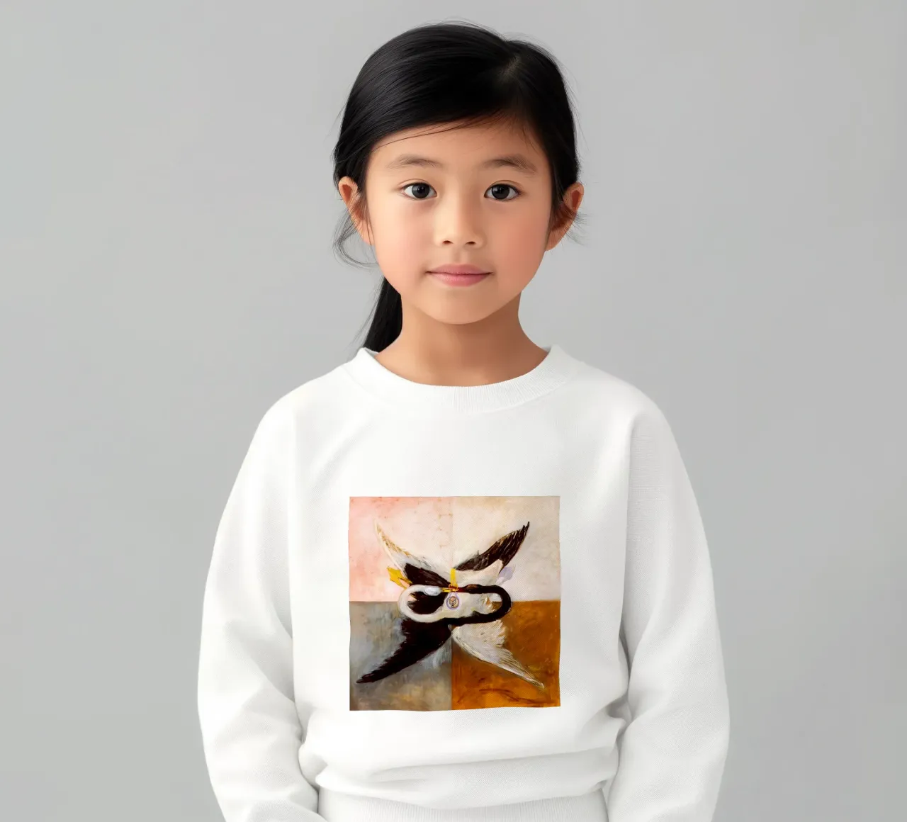 Hilma af Klint - El Cisne, nº 24, Grupo IX-SUW, 1915 sudadera para niño de William Store