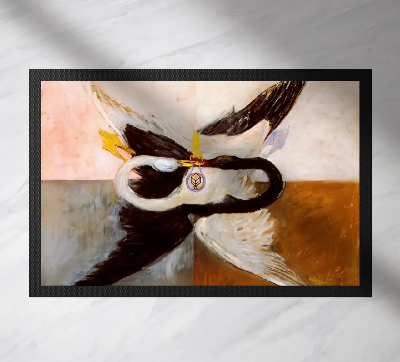 Hilma af Klint - Il cigno, n. 24, Gruppo IX-SUW, 1915 zerbino da William Store