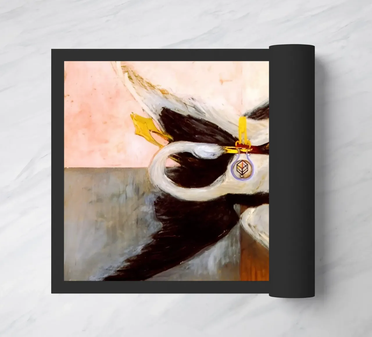 Hilma af Klint - Il cigno, n. 24, Gruppo IX-SUW, 1915 zerbino da William Store