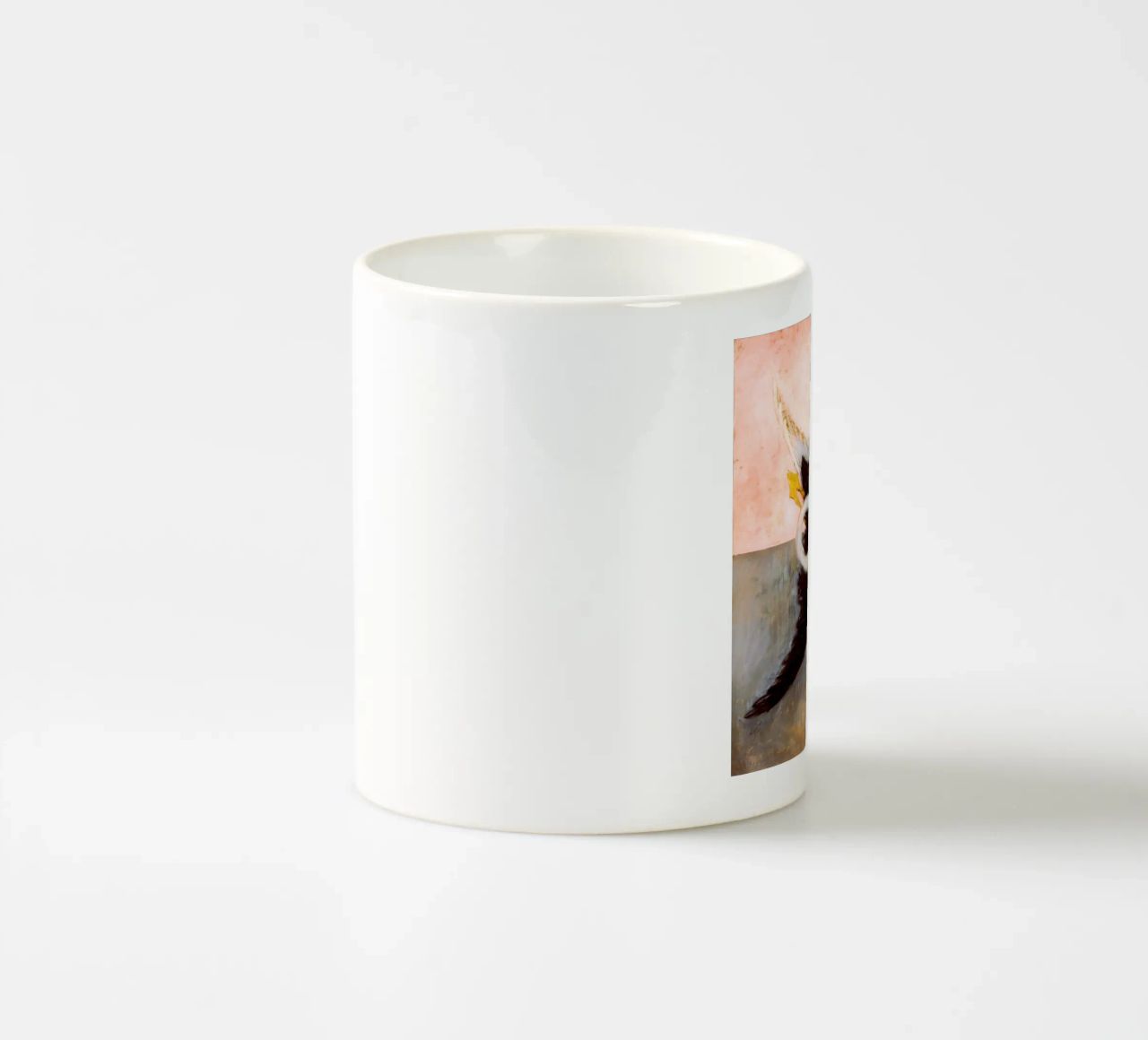 Hilma af Klint - Le Cygne, n° 24, Groupe IX-SUW, 1915 mug en céramique de William Store