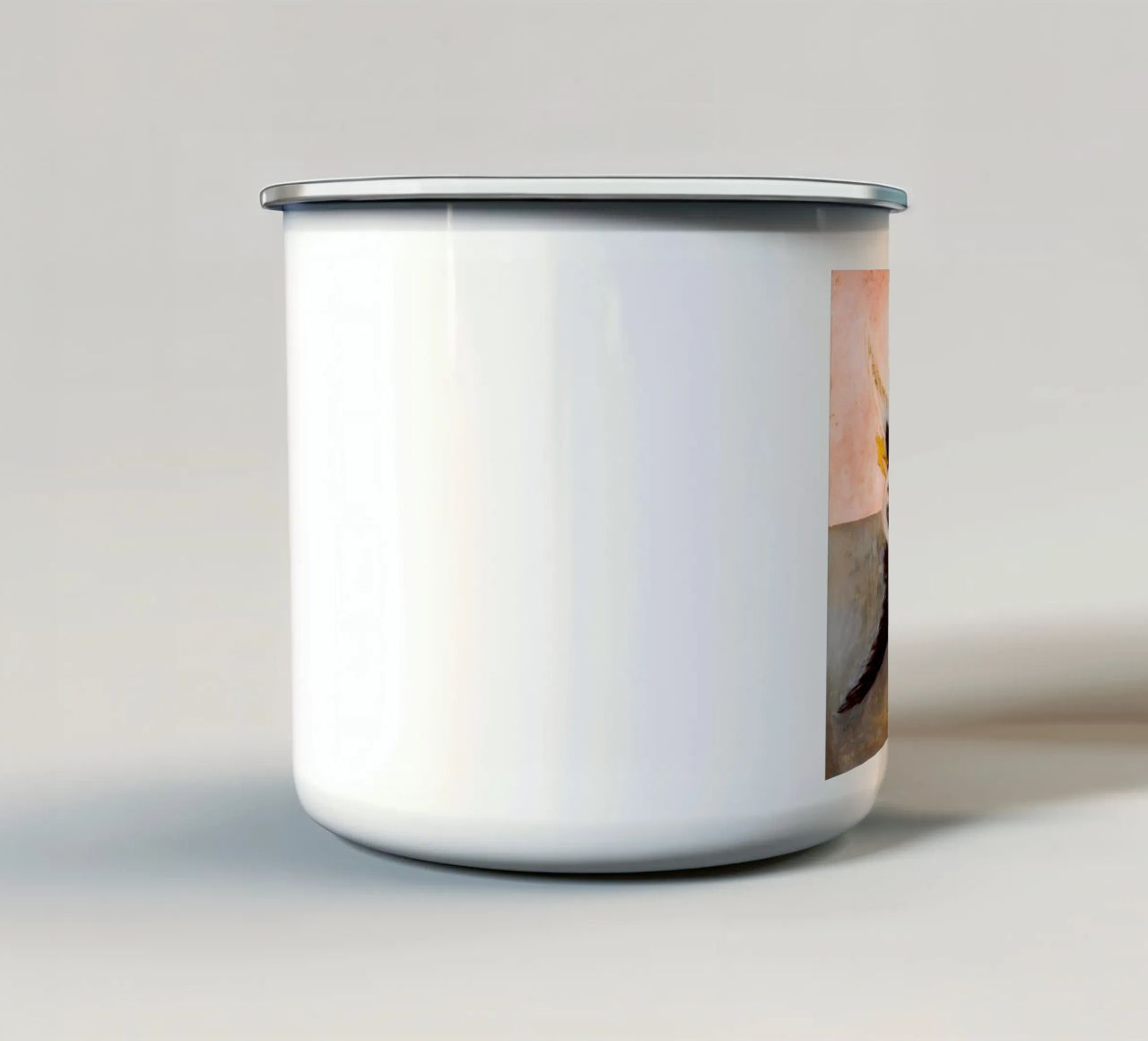 Hilma af Klint - Le Cygne, n° 24, Groupe IX-SUW, 1915 mug en émail de William Store