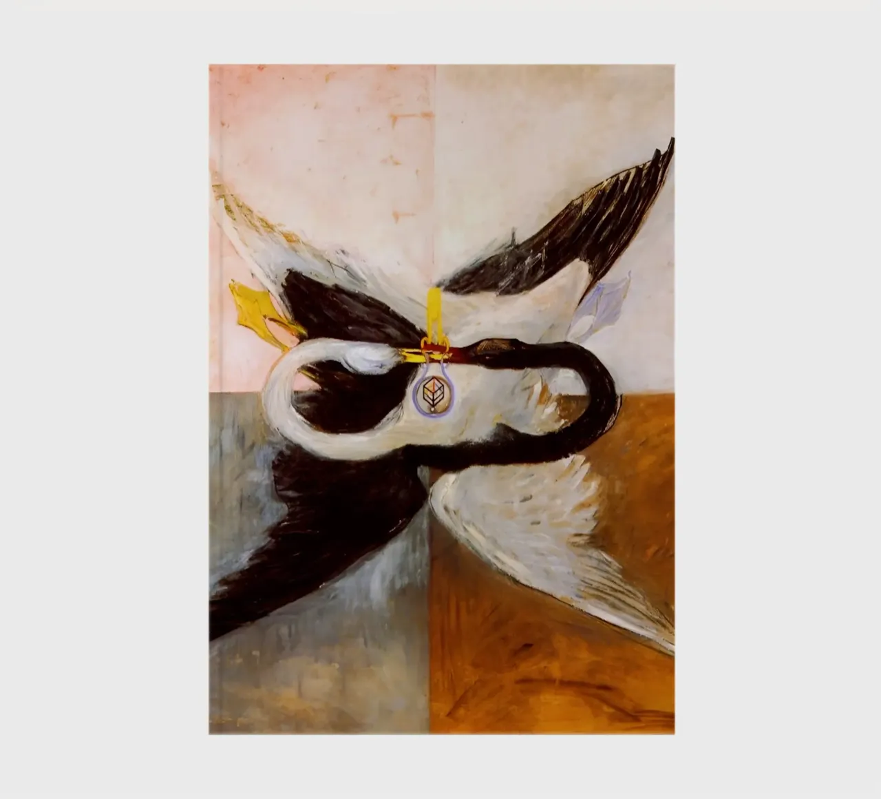 Hilma af Klint - Der Schwan, Nr. 24, Gruppe IX-SUW, 1915 Notizbuch von William Store