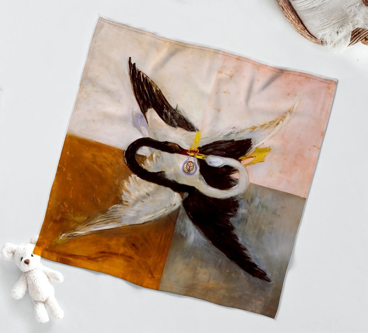 Hilma af Klint - Le Cygne, n° 24, Groupe IX-SUW, 1915 plaid polaire de William Store