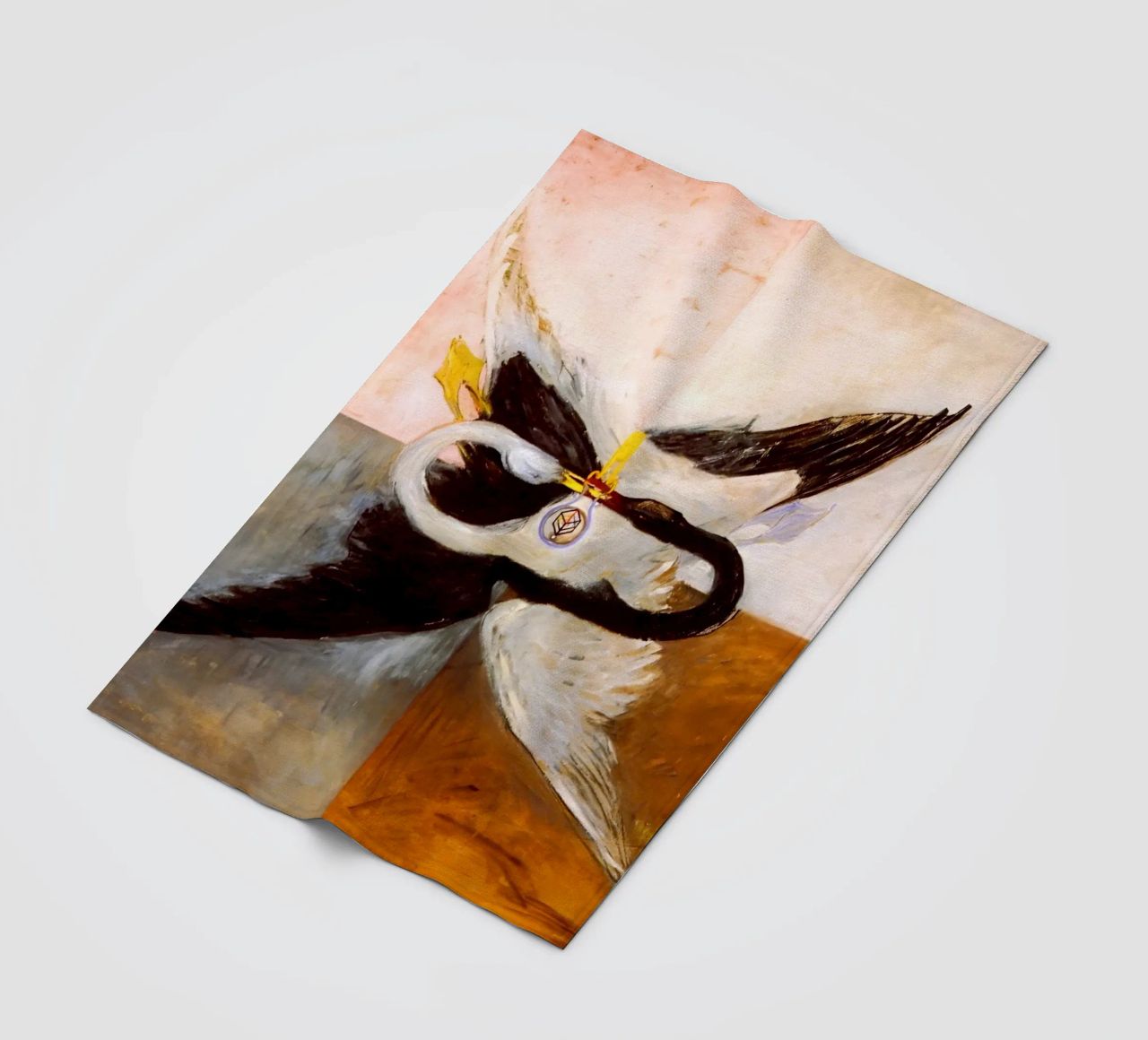 Hilma af Klint - Le Cygne, n° 24, Groupe IX-SUW, 1915 plaid polaire de William Store