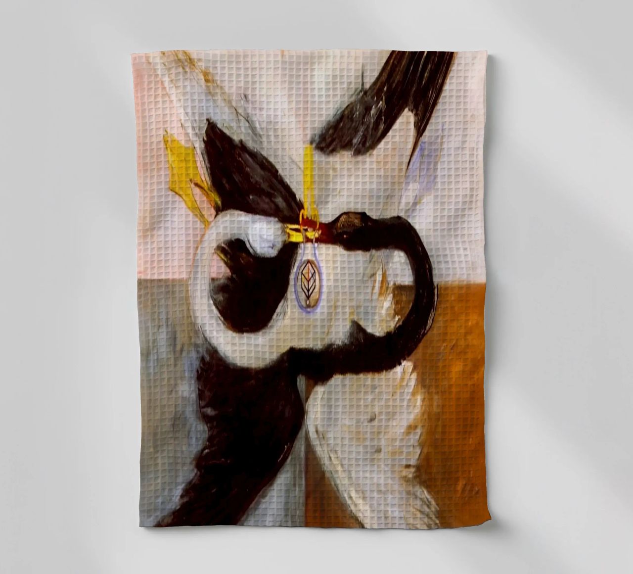 Hilma af Klint - Le Cygne, n° 24, Groupe IX-SUW, 1915 torchon de William Store