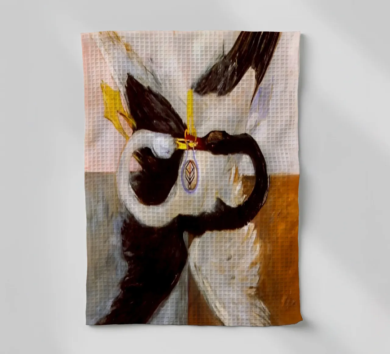Hilma af Klint - Le Cygne, n° 24, Groupe IX-SUW, 1915 torchon de William Store