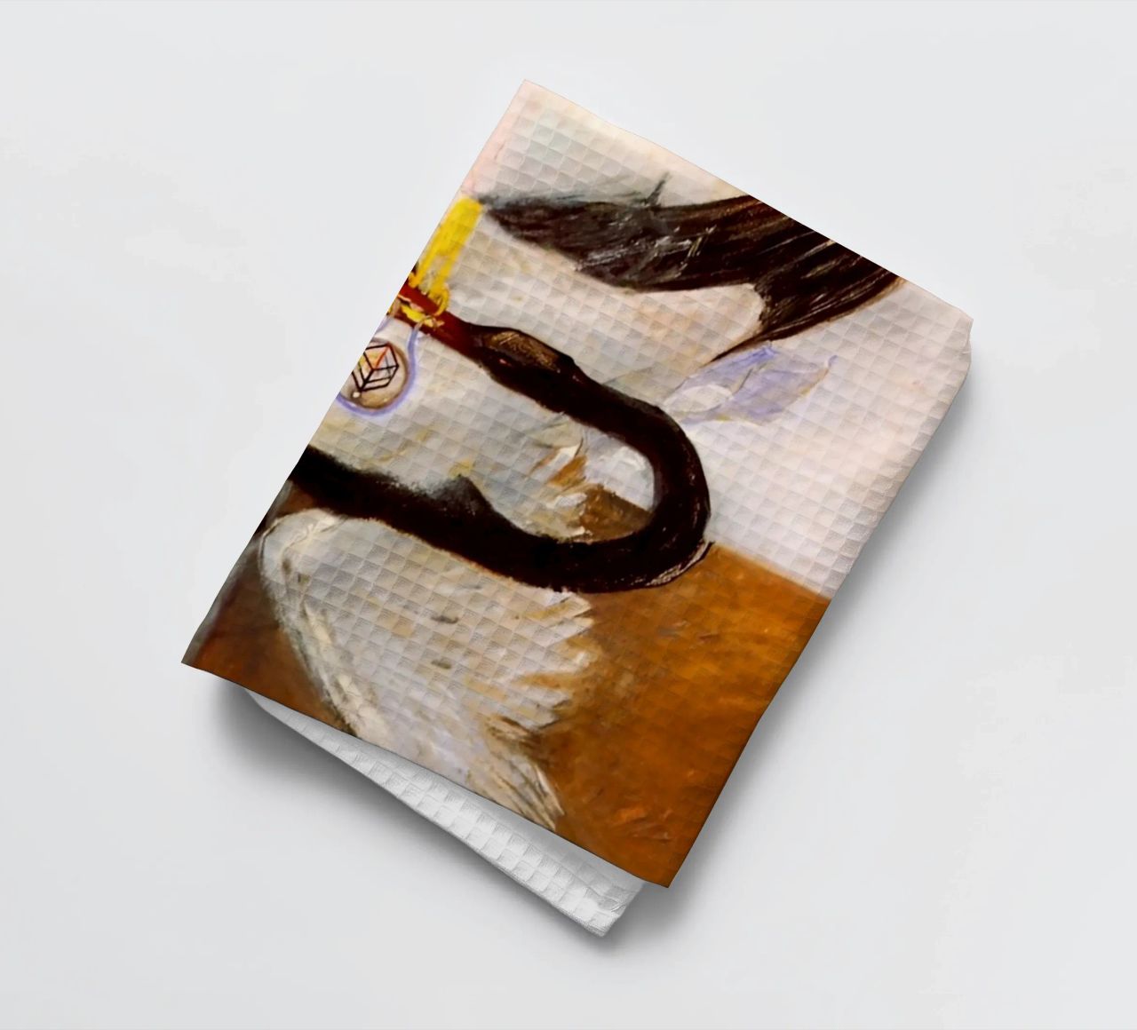 Hilma af Klint - Le Cygne, n° 24, Groupe IX-SUW, 1915 torchon de William Store