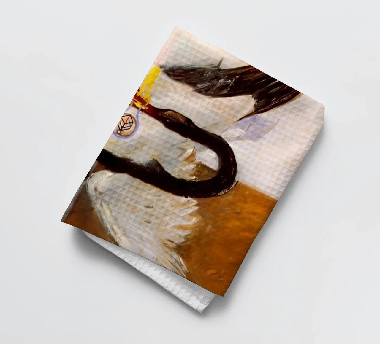 Hilma af Klint - Le Cygne, n° 24, Groupe IX-SUW, 1915 torchon de William Store