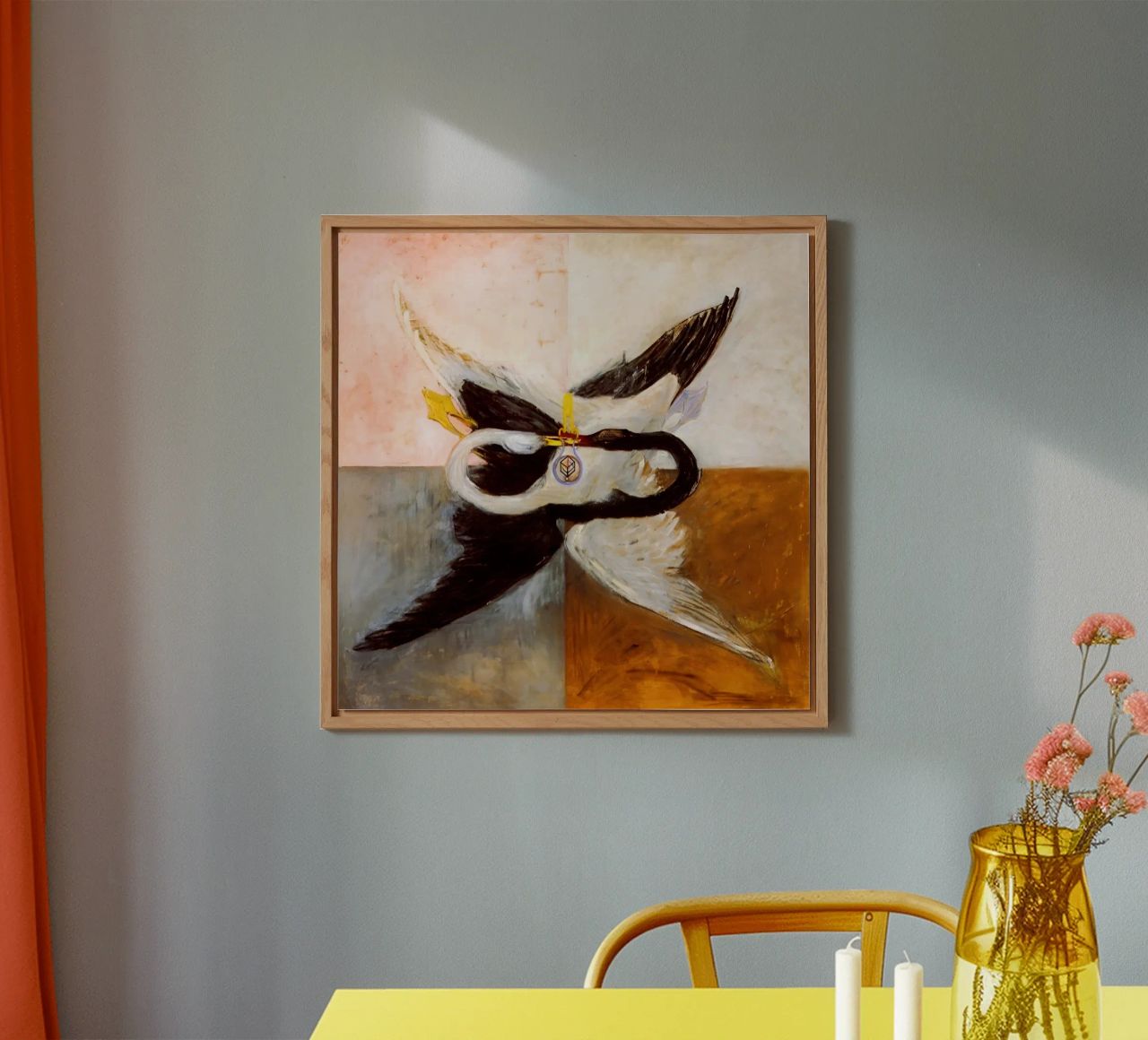 Hilma af Klint - Le Cygne, n° 24, Groupe IX-SUW, 1915 panneau forex de William Store