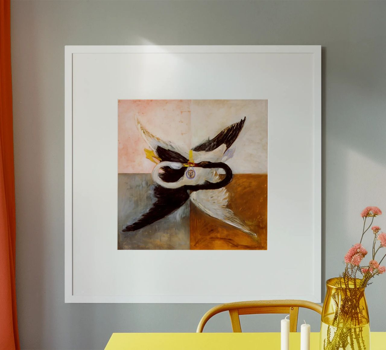 Hilma af Klint - Le Cygne, n° 24, Groupe IX-SUW, 1915 poster de William Store