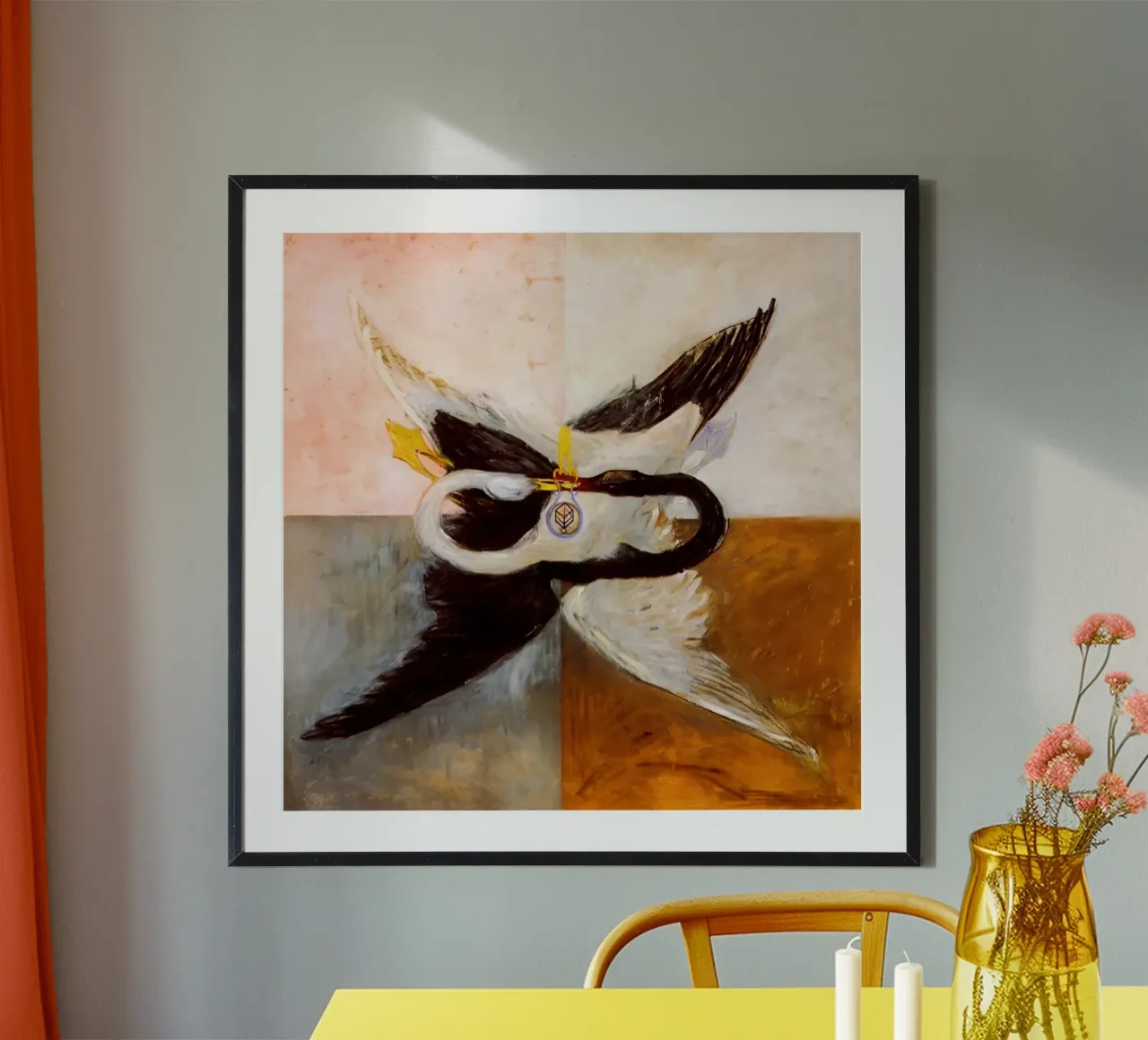 Hilma af Klint - Le Cygne, n° 24, Groupe IX-SUW, 1915 hahnemühle de William Store